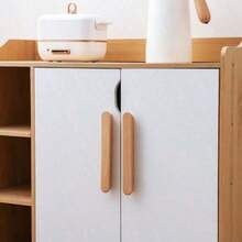 Walnut Wooden Furniture Handlea Drawer Knobs Kitchen Cabinets Knobs Long Pulls Cabinets And Drawers For Handles Wardrobe Pulls - Multicolor - View 3