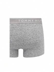 3 Pack Men's Trunks - Mid Hthr/ Blck/ Th Wht - View 5