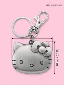 HELLO KITTY AND FRIENDS | POKOJA LAND 1個卡通造型鑰匙圈，輕巧精緻，合金材質，可愛優雅。可用作包包吊飾、行李吊牌或汽車鑰匙圈，適合日常通勤與旅行。也是送給女友、閨蜜或自己的生日、情人節、聖誕節等節日的理想小禮物 - 銀色 - 查看 6