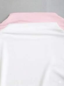 Sweetra Nueva llegada Camiseta de unicolor, minimalista y versátil, adecuada para el transporte, primavera/verano - Multicolor - Ver 7