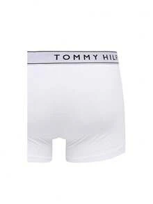 3 Pack Men's Trunks - Mid Hthr/ Blck/ Th Wht - View 6