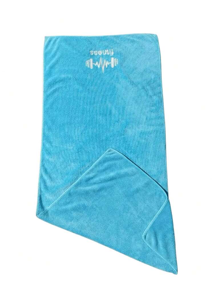 SHEIN 1PC Multifunctional Microfiber Sports Towel Sweat Absorbent Quick Dry Soft Fitness Face Towel Wide Running Gym Equipment Cover Bathroom Shower Bath Towel For Outdoor Workout Travel Washcloth Lightweight Portable Fast Drying Towel For Men And Women - Multicolor - View 16
