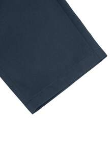Manfinity CasualCool Men's Solid Color Drawstring Waist Pockets Tapered Casual Pants Men Thin Sweatpants Navy Blue Pants Men Jogger For Men - Navy Blue - View 4