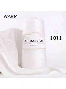Sợi tơ tằm Mulberry màu than chì, 300g, 1800m, thích hợp đan và móc áo vest, khăn choàng, áo len thủ công, sợi ren mùa xuân và mùa hè, mềm mại và thân thiện với da. - Thùng ren đám mây - Xem 19