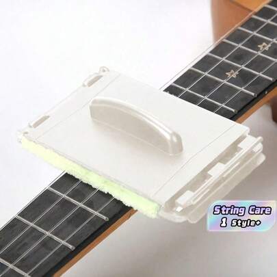 Phụ kiện vệ sinh dây đàn guitar, khăn lau cần đàn, dụng cụ bảo dưỡng cần đàn, thích hợp cho đàn guitar acoustic/violin/bass/ukulele/guitar điện và các nhạc cụ khác.