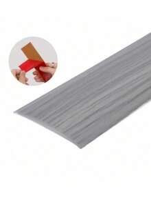 1 Tira de transición para piso con apariencia de madera, autoadhesiva, de PVC resistente al desgaste, con borde suave para protección de la parte inferior de la puerta, accesorio imprescindible para el hogar - Multicolor - Ver 15