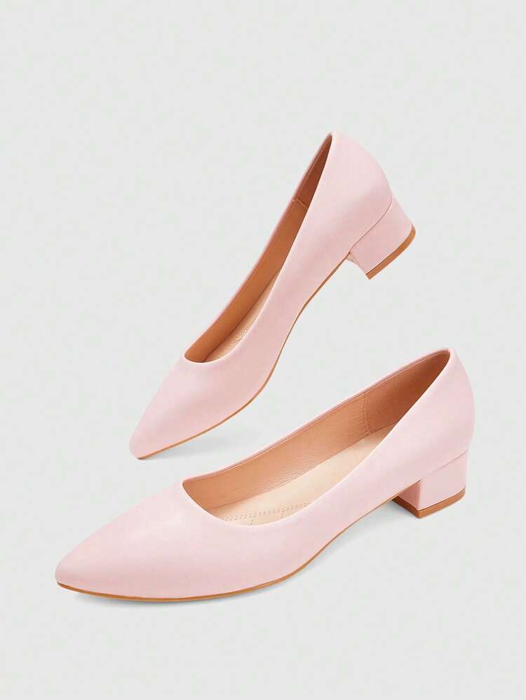 CUCCOO BIZCHIC Women's Shoes Simple Pointed Elegant Pink Versatile Flat Shoes, Suitable For Summer Vacation, Business Leisure, Spring Shoes, Spring Break, Easter, Christmas And Other Occasions.
