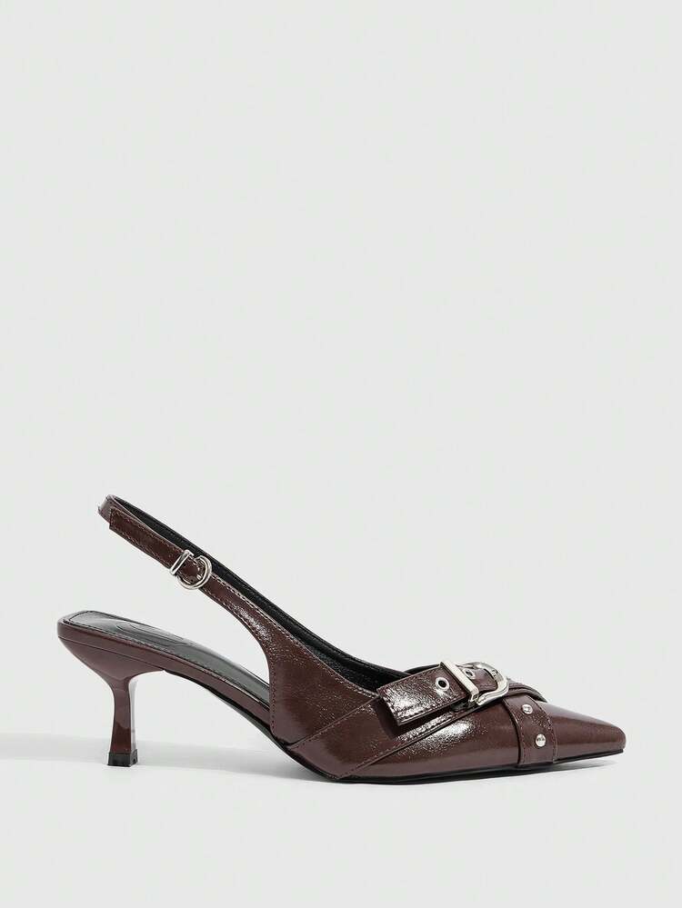 CUCCOO GRLICON Women's Y2K Punk Style High Heel Pumps, Suitable For Spring/Summer, Vacation, Travel, 2000's Style
