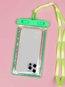 1 buah Casing Ponsel Portabel Universal Bercahaya dan Tahan Air dengan Tali Bahu - Kompatibel dengan Layar Sentuh untuk Semua Smartphone, Cocok untuk Berenang dan Menyelam, Olahraga Air dan Perjalanan - Hadiah Sempurna untuk Petualang, Perlengkapan Pantai, Aksesori Pantai, Pelampung Kolam Renang - MultiWarna - View 11