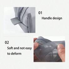 1/2pcs Mesh Travel Storage Bags, Made Of Nylon, Scratch-Resistant , Not Easy To Crack, Mini Portable Coin Purse, Earphone Storage Bag, Data Cable Storage Bag, Portable Pocket Bag, Zipper Makeup Storage Bag, Mini Storage Bag, Holiday Gift - Multicolor - View 10