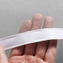 1PC Window Screens, Mosquito-Repellent Nets, Easy To Install, With Self-Adhesive Backing, No Need For Drilling, Invisible Household Window Screens - White - View 8