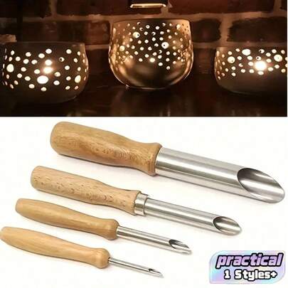 Ensemble d'outils de sculpture en céramique - Outils de sculpture en métal, convient pour le modelage d'argile, le poinçonnage et la création de sculptures