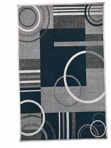 1PC Washable Carpet, Modern Geometric Pattern, Suitable For Living Room, Bedroom, Office, Striped & Circular Design, Contemporary Distressed Style, Low Pile, Neutral Soft, Patchwork Square Pattern, - multicolor - View 19