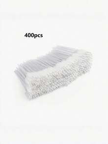 Bộ 100/50 cọ chải mi, cọ chải mascara (có hộp đựng), cọ chải lông mày dùng một lần, cọ nối mi, cọ chải lông mày, cọ thoa dầu thầu dầu (Không phải tất cả sản phẩm đều có chai đựng) - trắng - Xem 10