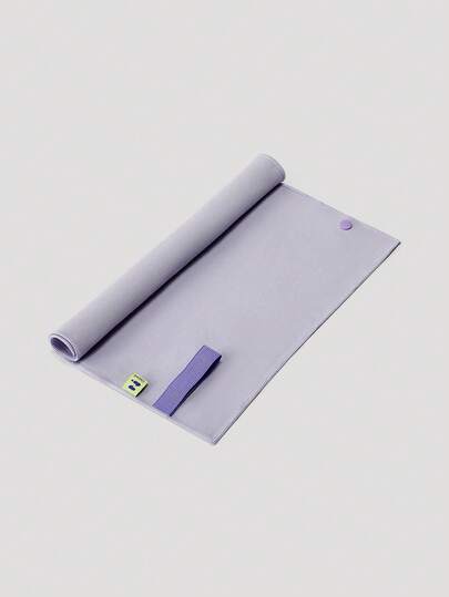 OutZeal Khăn thể thao hai mặt màu trơn, chất liệu microfiber siêu thấm hút, màu tím oải hương, thích hợp cho chạy bộ, tập thể dục, tennis, cầu lông, bóng rổ, yoga, kích thước 30x30 (cm).