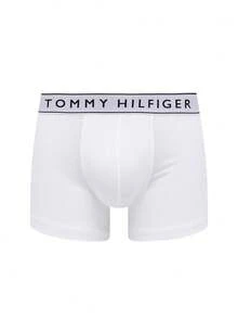 3 Pack Men's Trunks - Mid Hthr/ Blck/ Th Wht - View 4