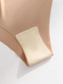 SHEIN 7 chiếc quần bikini nữ tối giản, cạp thấp, không đường may - Nhiều màu - Xem 8
