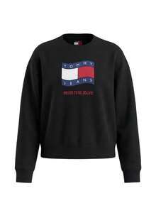 Wavy Flag Women's Sweatshirts Black - Black - View 4