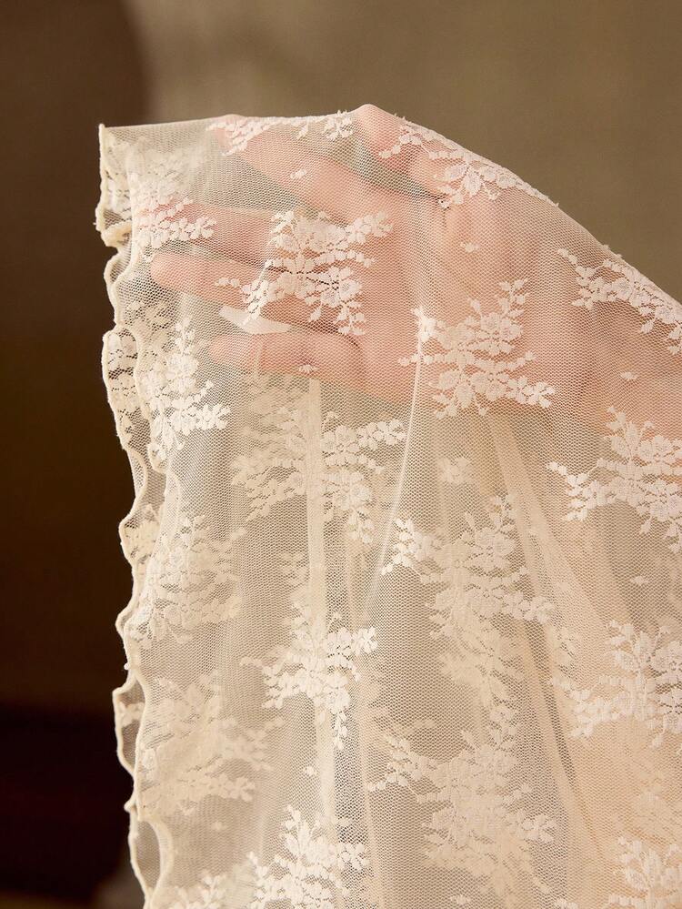 NEW SUMMER LACE MESH BLOUSE, SEXY & FASHIONABLE SHEER LACE TOP