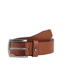 3.5 Cm Denton Leather Men's Belts Brown - Winter Cognac - View 2