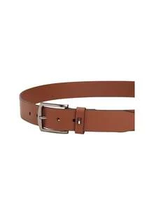3.5 Cm Denton Leather Men's Belts Brown - Winter Cognac - View 3