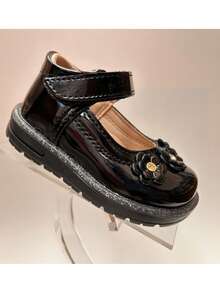 Black Patent Leather Shoe - Black - View 3