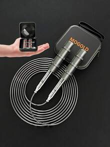 Cuerda de saltar deportiva MOGOLD, recambio para boxeo y culturismo, pesas para deporte y gimnasio, cuerda de saltar profesional ajustable y creativa para culturismo y fitness - Multicolor - Ver 9
