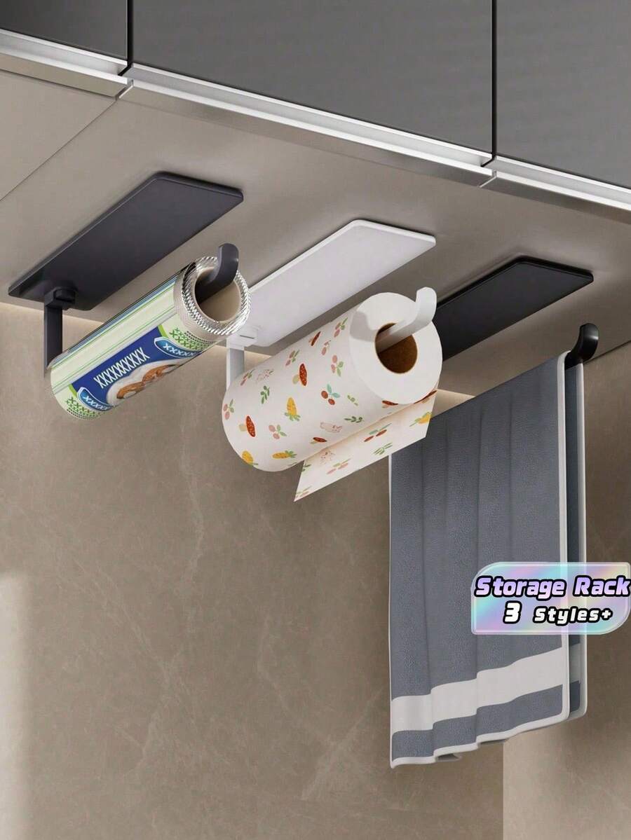 1 Giá Treo Giấy Ướp Treo Tường: Được thiết kế để đựng giấy ăn, màng bọc thực phẩm, khăn và các vật dụng khác, thích hợp cho nhà bếp và phòng tắm. Đây là một phụ kiện phòng tắm và vật trang trí nhà cửa lý tưởng, đồng thời cũng là một giá đựng đồ tiện dụng. - Nhiều màu - Xem 1