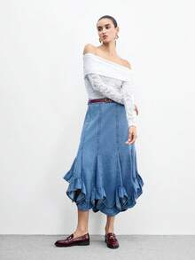 CUCCOO BIZCHIC 女士酒红色油布纹理乐福鞋，饰有金色硬币图案，舒适平底鞋，适合工作、上学和休闲穿着，复古英伦风格 - 酒紅色 - 查看 5