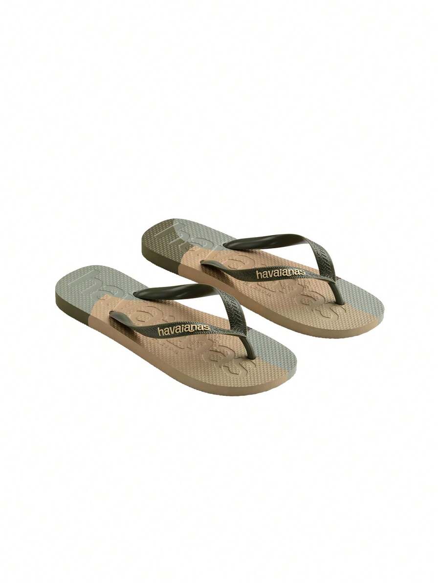Havaianas Top Logomania Colors Ii Women's Flip-Flops Green 4147526 - Verde C/O - View 1