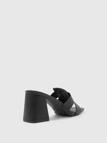 CUCCOO BIZCHIC Giày sandal cao gót thời trang nữ - màu đen - Xem 9