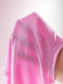 Amplova 2026 New Solid Color Basic Deep V-Neck Padded Sexy Bodysuit, Suitable For Sports, Casual Outings And Parties - Pink - View 8