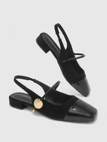 CUCCOO BIZCHIC Women's Fashion Flat Shoes - Black - View 7