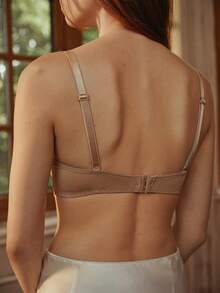 Bisouelle 3er Set sexy Spitzen-BH-Set mit tiefem V-Ausschnitt in Unifarbe, modisch, für den Sommer - Verschiedenfarbig - Übersicht 2