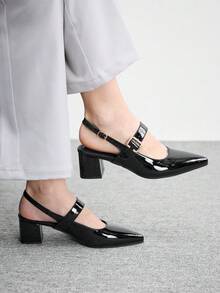 CUCCOO BIZCHIC Giày cao gót thời trang nữ - màu đen - Xem 1