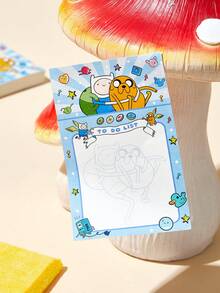 ADVENTURE TIME X SHEIN 100張便利貼，黏貼便條紙 - 均碼 - 查看 2