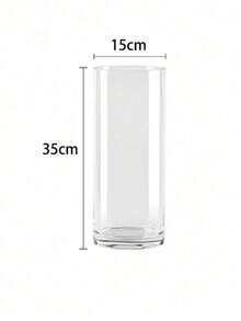 Acrylic Transparent Cylinder Vase Set, Tall Floor Vases Unbreakable Plastic Vases, Suitable For Living Room, Desk, Wedding Centerpiece Flower Bouquet Decoration In Different Sizes - Clear - View 10