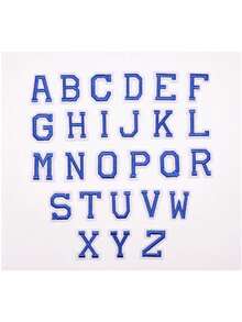 10/26pcs Small English Alphabet & Number Embroidered Patches, 1.5 Inch/3.8cm Size, Sew On/Iron On Decorations For Apparel, Jackets, Hats, Books, Bags - DIY Embroidery Patch Accessories36333 - multicolor - View 13