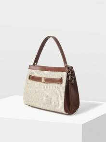 WOMEN'S HANDBAGS, EXQUISITE MINIMALIST COMMUTER VACATION SHOULDER BAGS - Apricot - View 2