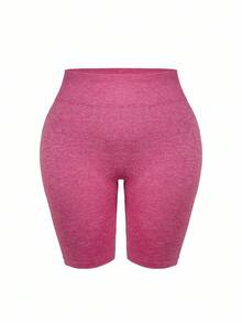 Core Rhythm Quần tập yoga cạp cao liền mạch cỡ lớn 3 chiếc/gói - Nhiều màu - Xem 4