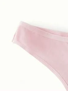 Bonmuse Bộ 5 chiếc quần lót dây thoải mái dành cho nữ, đồ lót mềm mại phù hợp cho thể thao và mặc hàng ngày, nhiều chiếc/gói, cỡ XS-XL, dùng được cả bốn mùa - Nhiều màu - Xem 14