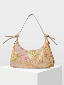 MOTF WOMEN'S FASHION SHOULDER BAGS, SEQUIN BAGS, FLORAL PATTERNS, EMBROIDERY BAGS, DINNER OCCASIONS, PARTY DRESSES, PROM BAGS, PROM ACCESSORIES, WEDDING SUPPLIES, ELEGANT LADIES HANDBAGS, WOMEN'S GIFTS (RANDOM PATTERNS) - Multicolor 1 - View 3