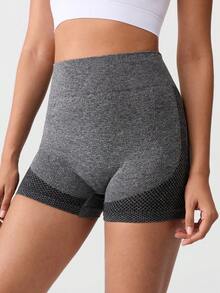 Loungeista 4pcs/Pack Women's High Waisted Yoga Shorts, Lifting & Comfortable - Baby Pink - View 2