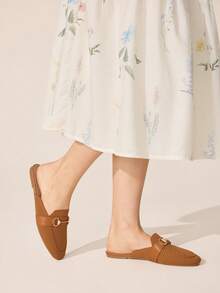 CUCCOO BASICS Casual & Fashionable Versatile Comfortable Women Flats For Christmas - Red Brown 1 - View 9