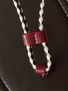Nöista Giày sandal đế bằng phong cách bohemian tương phản, thoải mái dành cho nữ. - Màu Đỏ Sâu - Xem 9
