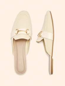 CUCCOO BASICS Casual & Fashionable Versatile Comfortable Women Flats For Christmas - Beige - View 7