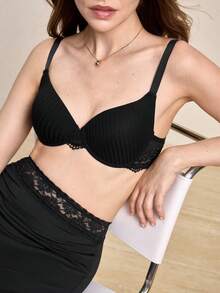 Bonmuse 2 chiếc áo lót ren hoa cho nữ, áo khoác ngoài đa năng - Nhiều màu - Xem 5
