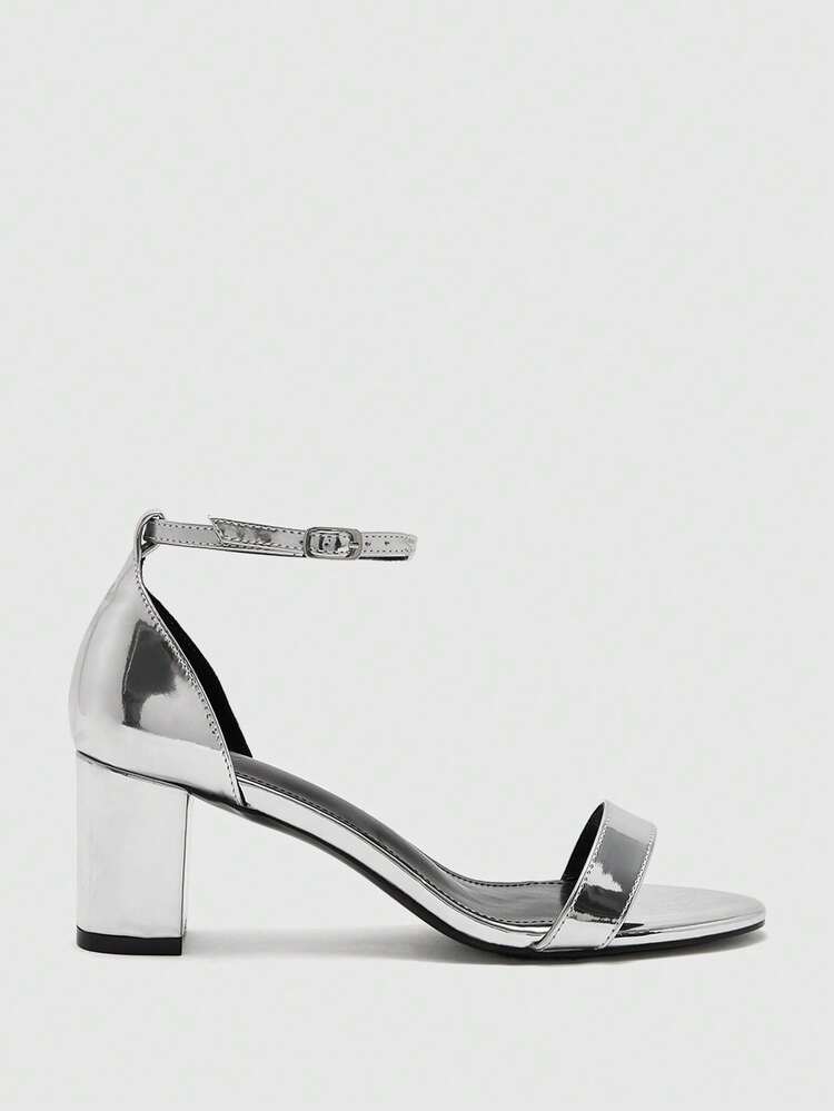 CUCCOO BIZCHIC Women Shoes Spring And Summer New Round Toe PU Surface. Hollow Ankle Strap Buckle Word With Toe Heel Sandals. Romantic Elegance Temperament Simple Sexy High Heel Paint Heel Dress Shoes Valentine's Day. Dating Party, Fashionable Sexy/Club Wear, Suitable For Christmas. Spring Summer Four Seasons Workplace Festival Street Popular Classic Sandals Elegant Temperament Women's Shoes Thick Heels. Bad Girl Night Out Pumps Summer Shoes