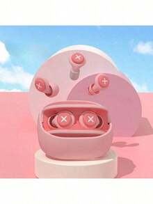 Reusable Silicone Sleep Earplugs, Made Of Soft & Comfortable Silicone Material, Fashionable Design, Skin-Friendly Fit, Easy To Clean, Suitable For School/Home/Travel, Effectively Block Disturbing Noise. #Reusable Earplugs #Sleep Aid - multicolor - View 5