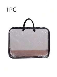 3/2 Packs Transparent Storage Bags Multi-Use Handheld Organizer For Clothes, Bed Sheets, Underwear, Yarn & Travel. Clear Plastic Tote. - Multicolor - View 10